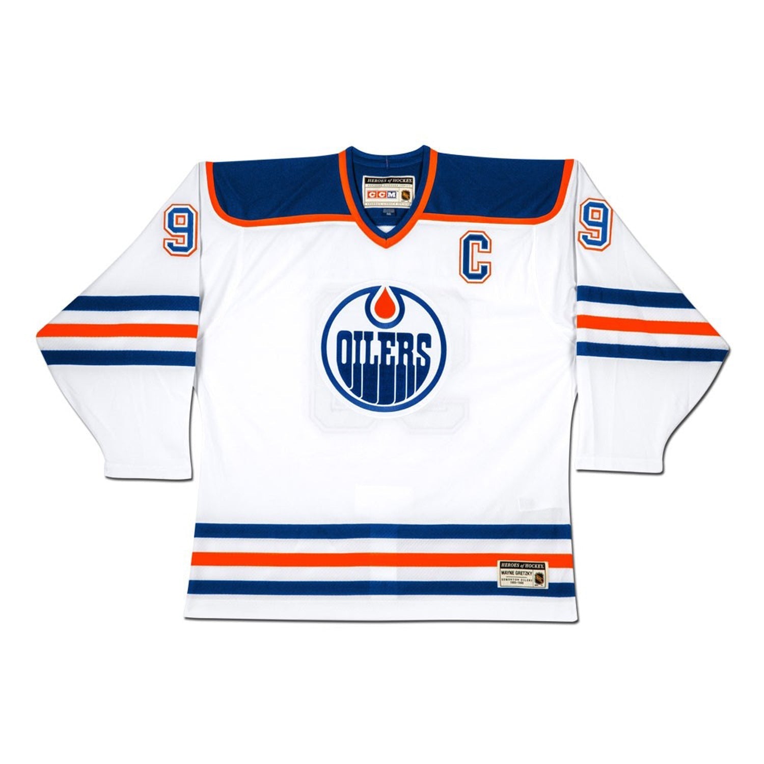 WAYNE GRETZKY AUTOGRAPHED EDMONTON OILERS WHITE JERSEY – UDA COA – THE GREAT ONE SIGNED NHL HOCKEY COLLECTIBLE (SIZE L OR XL) - Image 2