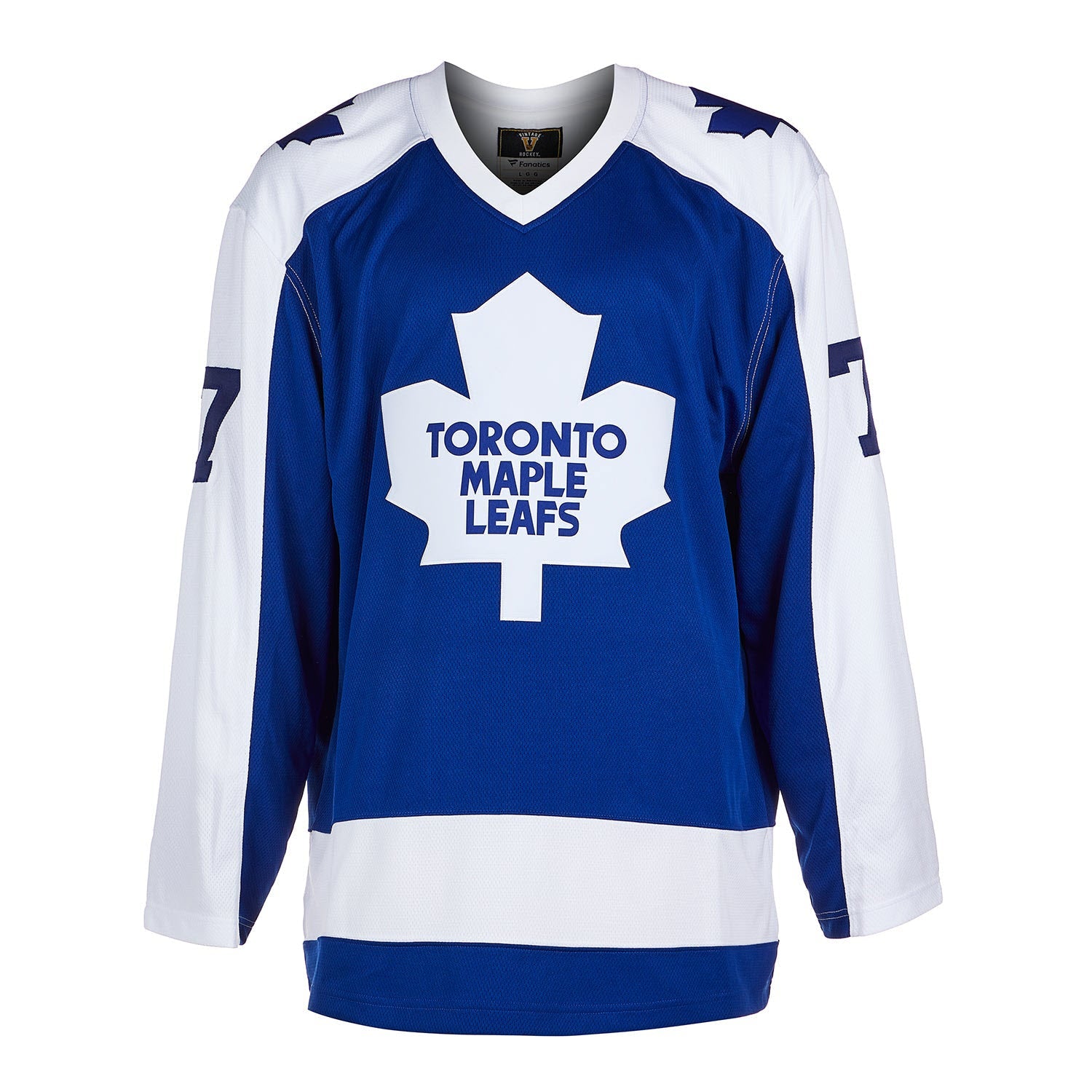 LANNY MCDONALD AUTOGRAPHED TORONTO MAPLE LEAFS BLUE JERSEY - Image 2