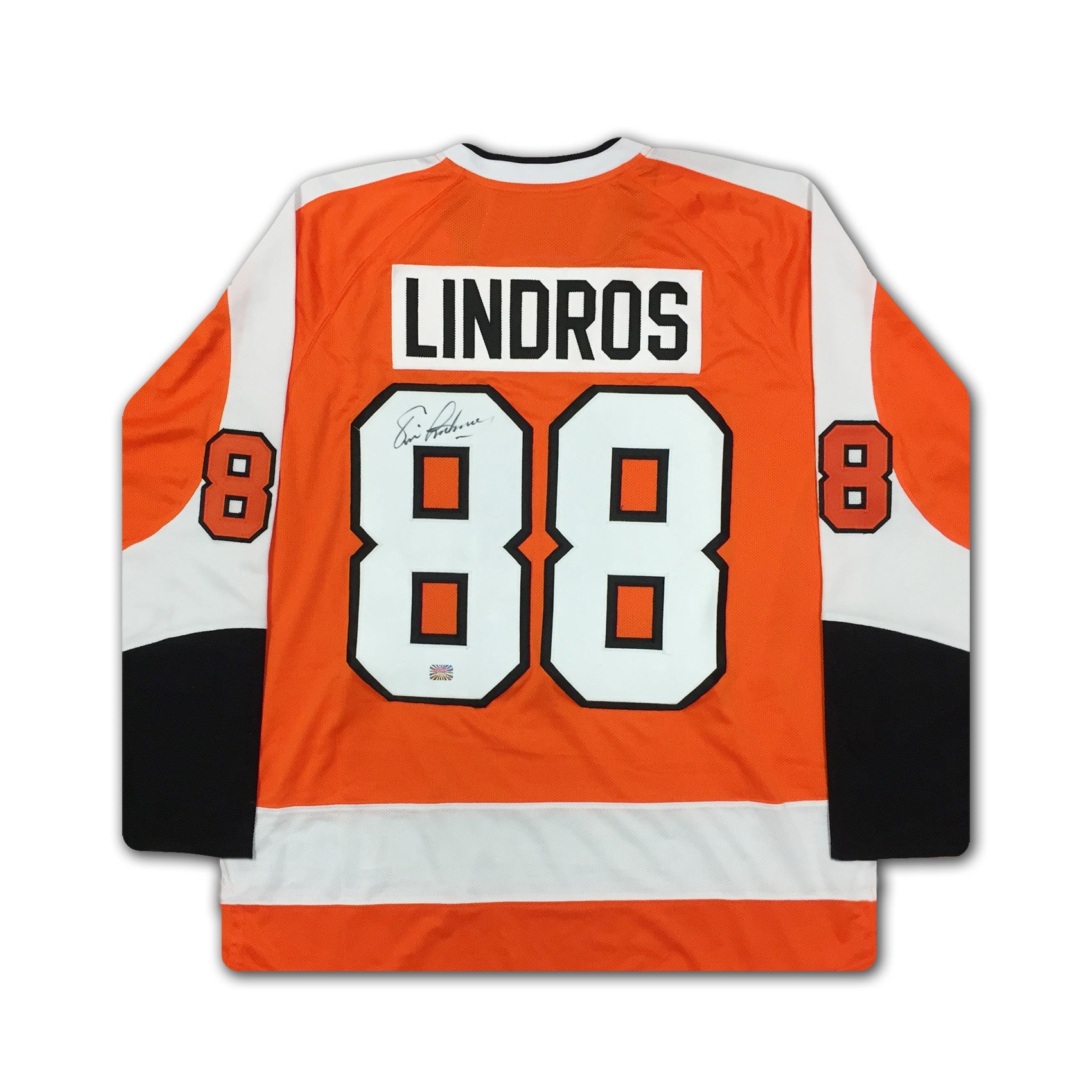 ERIC LINDROS AUTOGRAPHED PHILADELPHIA FLYERS JERSEY