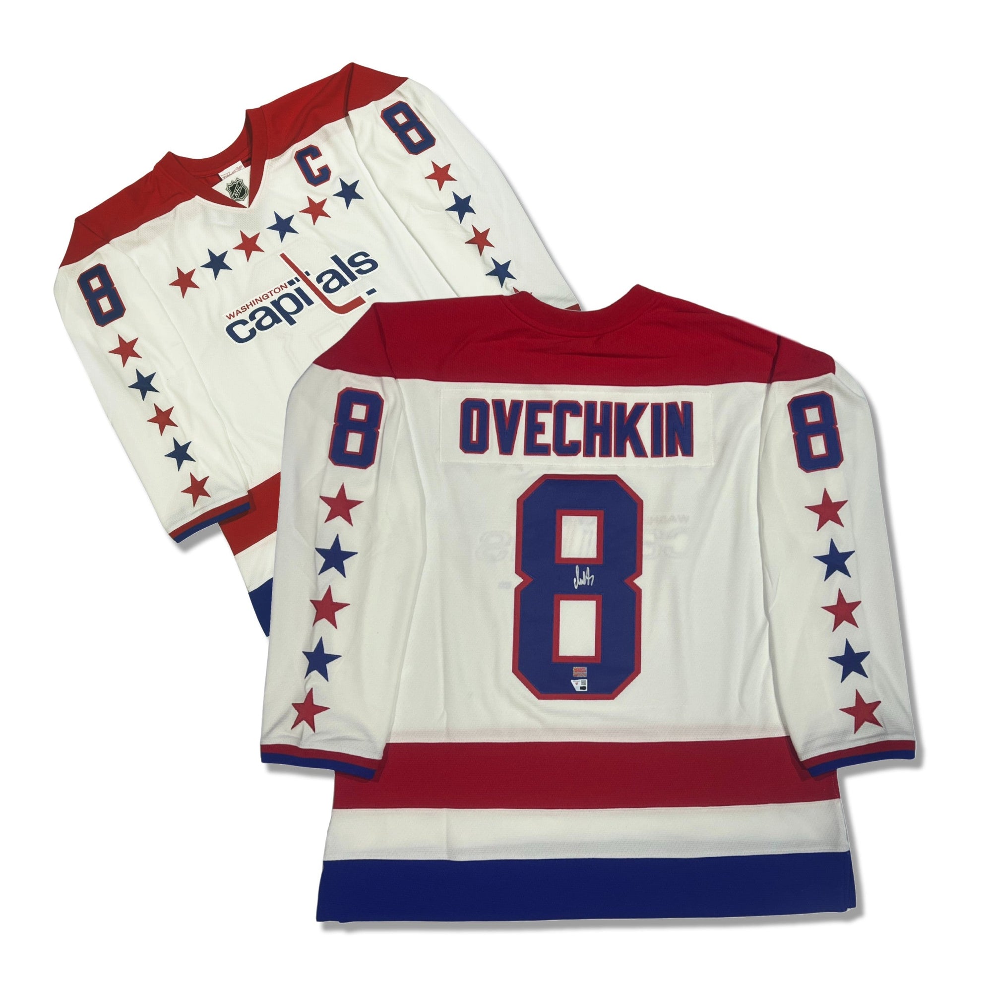 ALEXANDER OVECHKIN SIGNED 2012 ALTERNATE JERSEY M&N - WASHINGTON CAPITALS