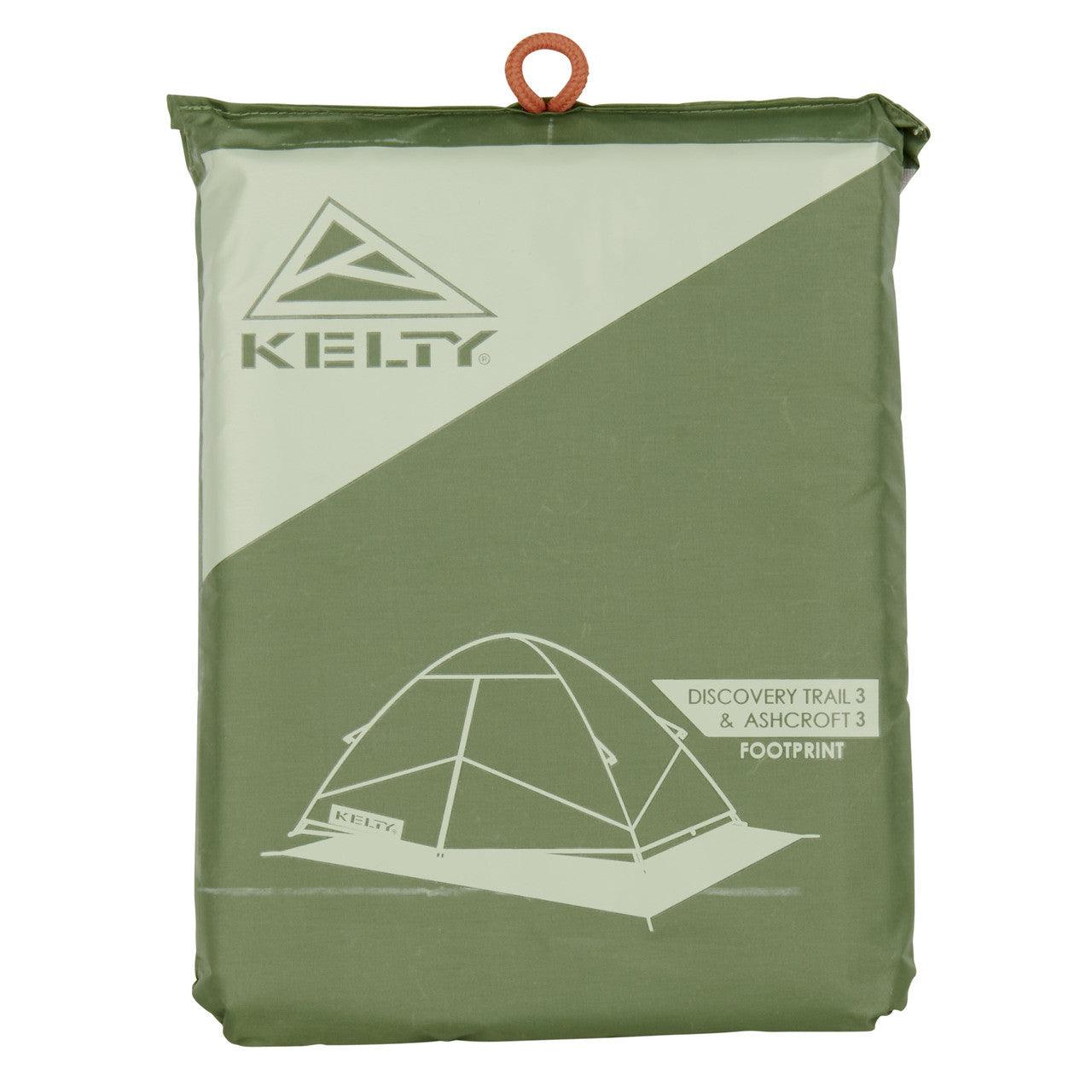 Kelty Discovery Trail 3 Ashcroft 3 tent footprint in green carry bag