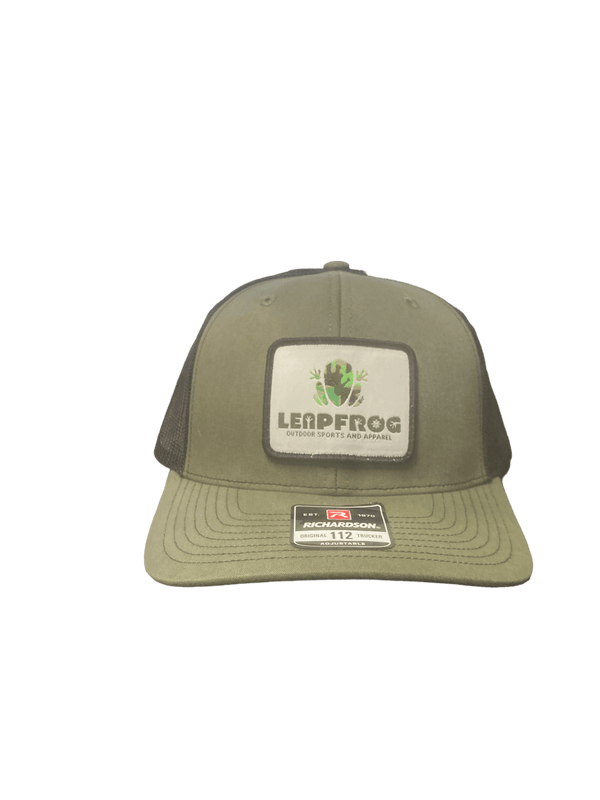 Leapfrog Trucker Cap - Loden/Black - Leapfrog Outdoor Sports and Apparel