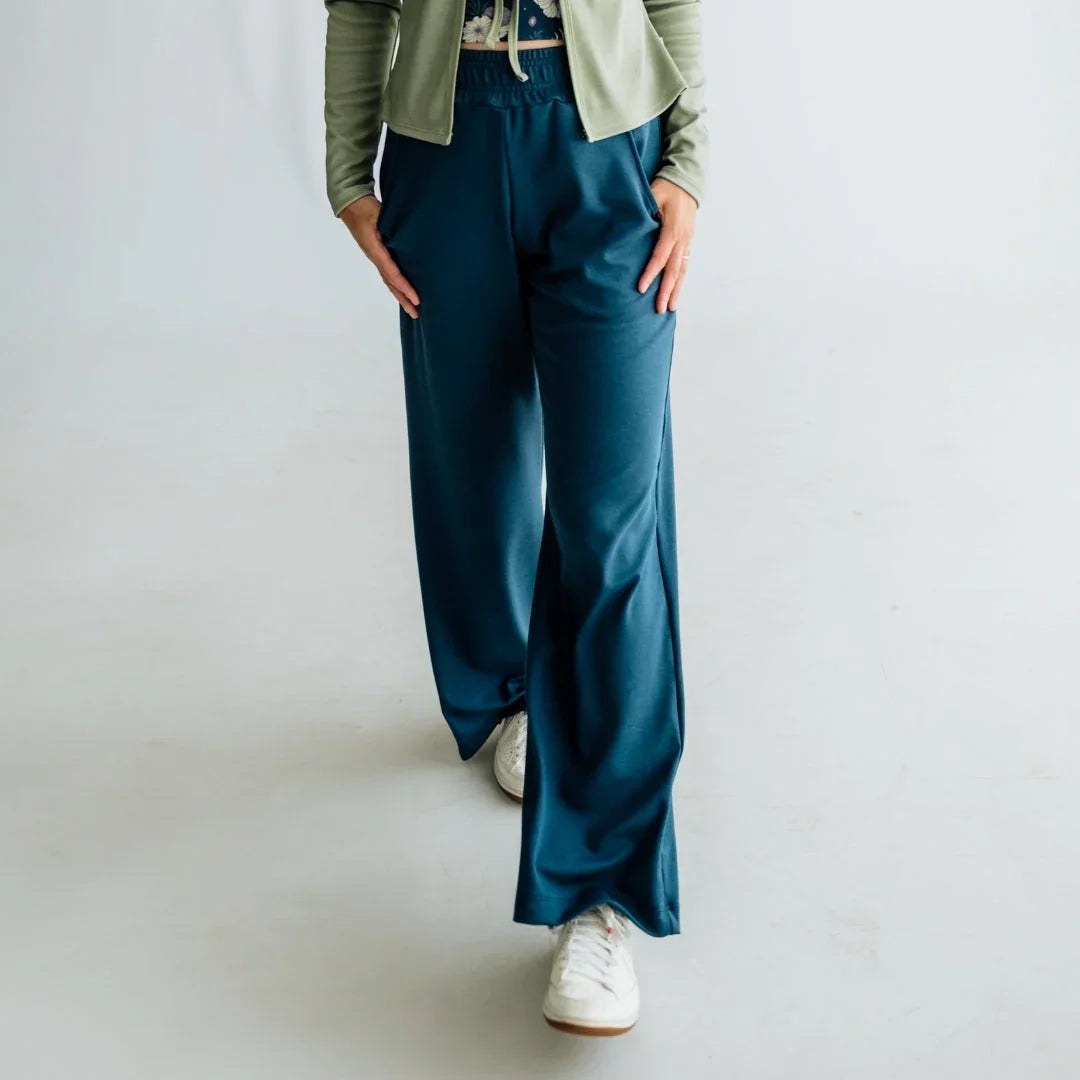 Little & Lively Ladies Bamboo Wide Leg Pants