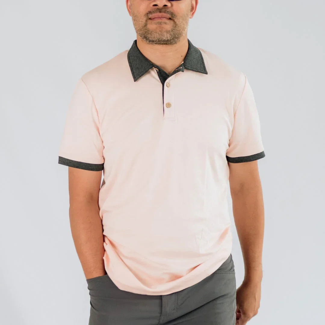 Little & Lively Men's Bamboo Polo Shirt — Last Call