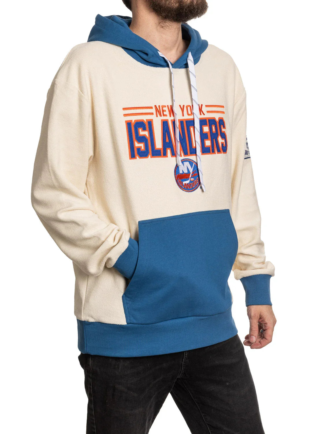 New York Islanders NHL Unisex Reverse Terry Retro Premium Hoodie
