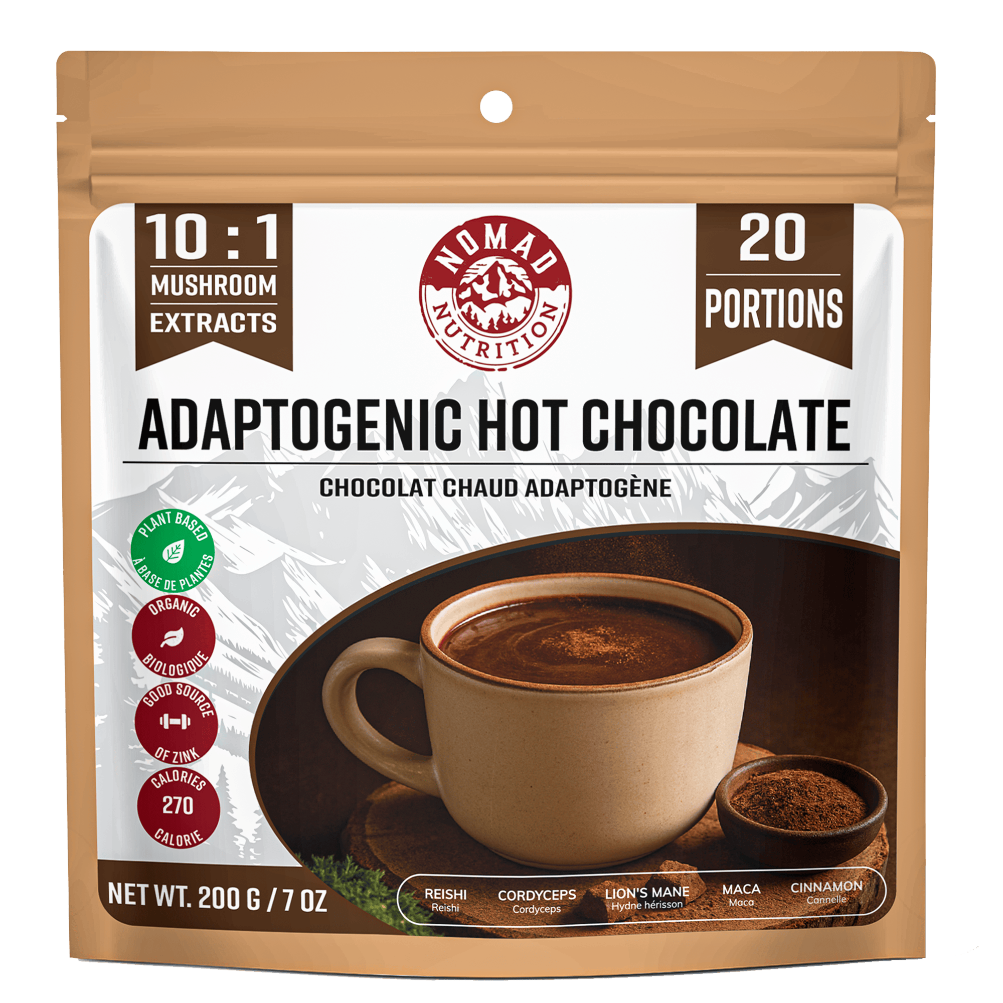 Nomad Nutrition Adaptogenic Hot Chocolate