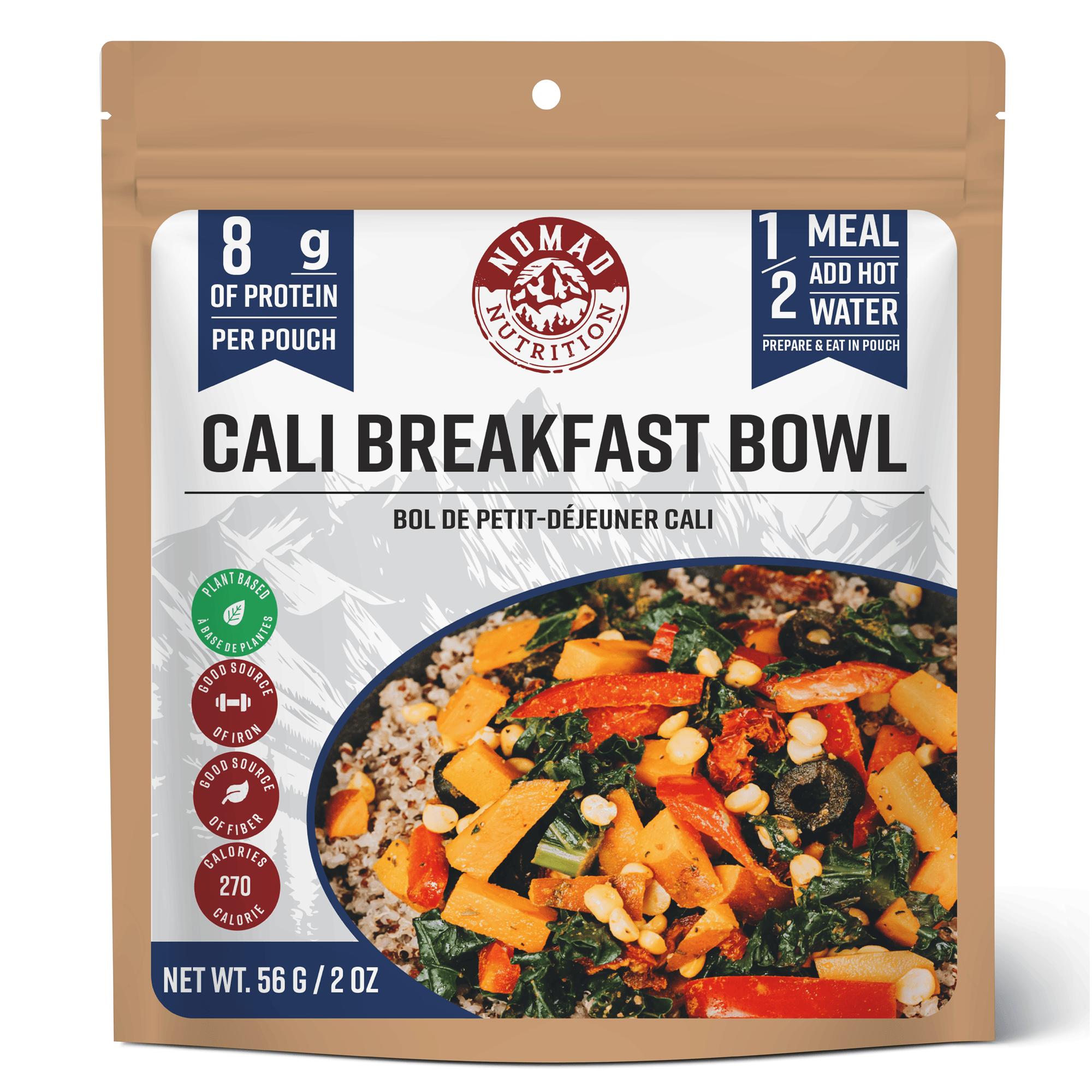 Nomad Nutrition California Breakfast Bowl - Half Serving