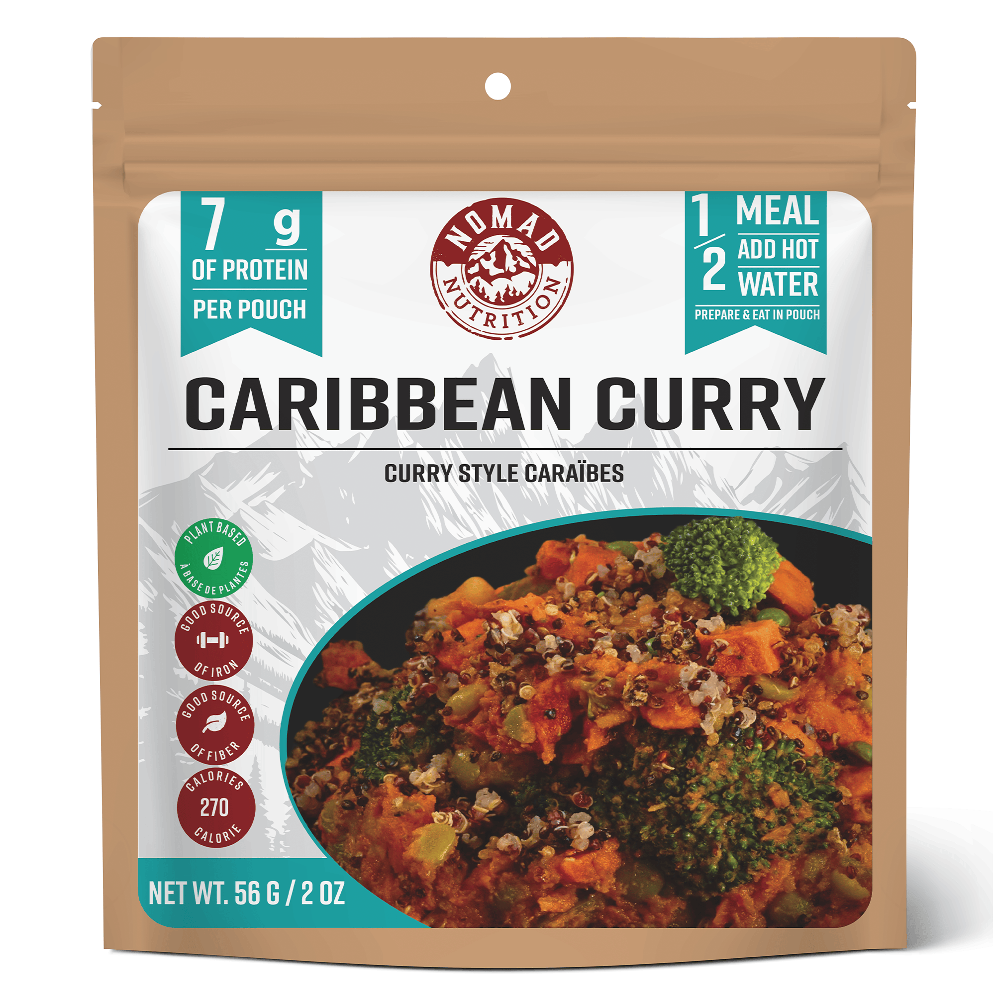 Nomad Nutrition Caribbean Curry - Half Serving