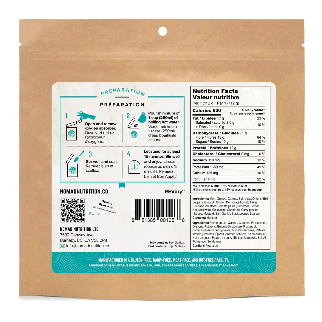 Nomad Nutrition Caribbean Curry