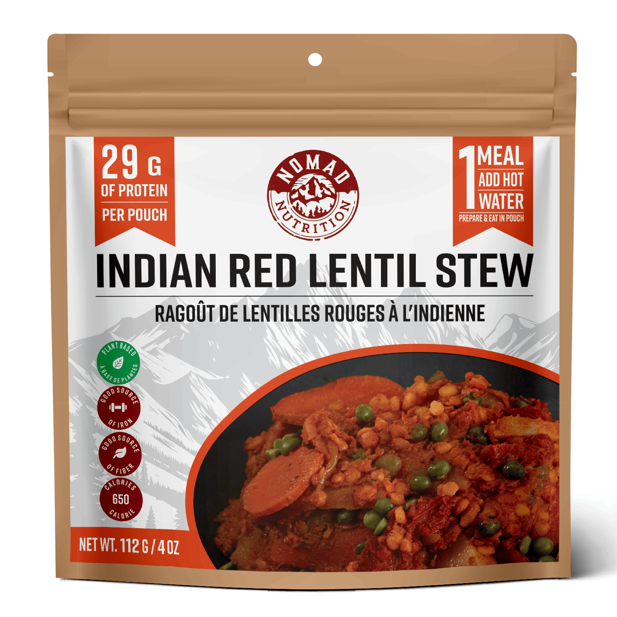 Nomad Nutrition Indian Red Lentil Stew