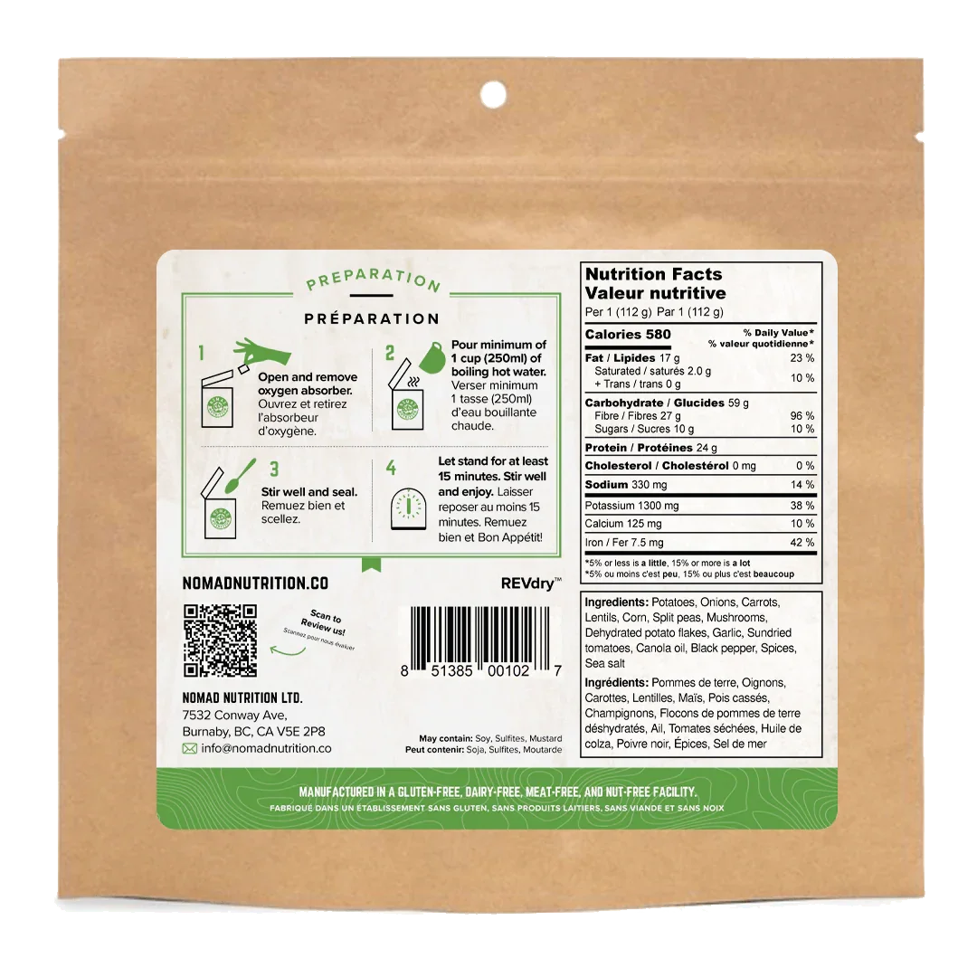 Nomad Nutrition Irish Shepherd's Pie