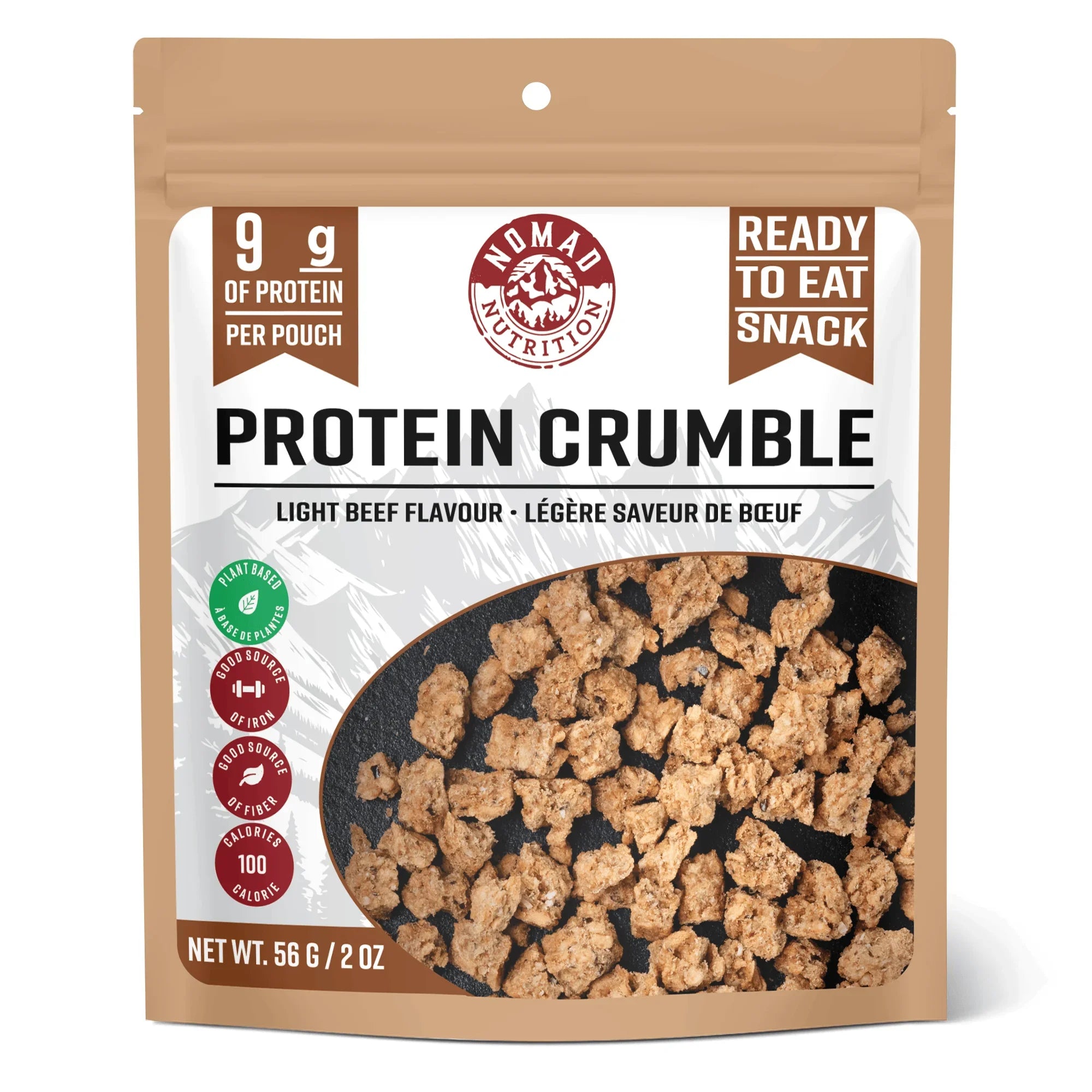 Nomad Nutrition Protein Crumble - Light Beef flavour