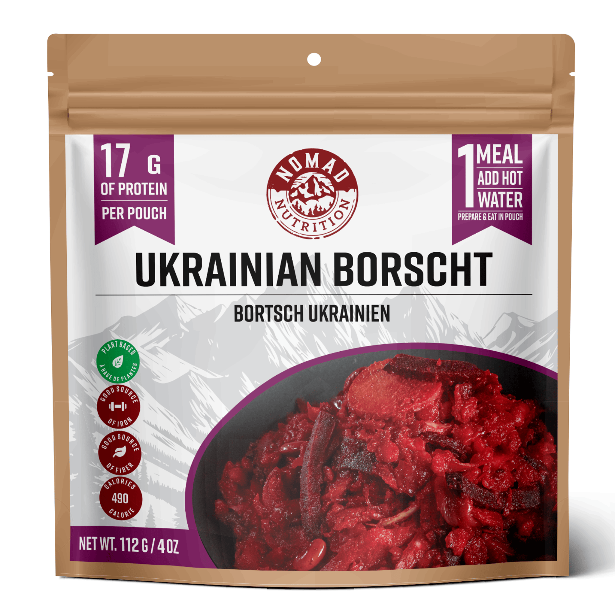 Nomad Nutrition Ukrainian Borscht