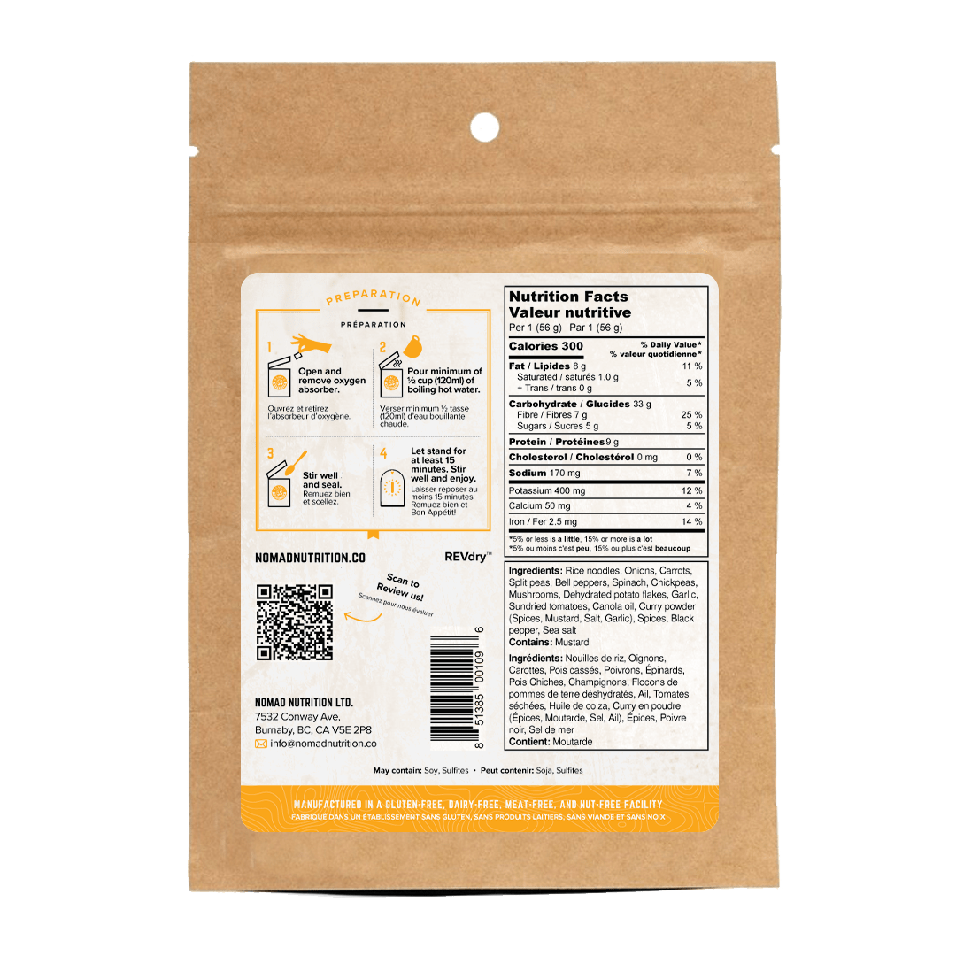 Nomad Nutrition Kathmandu Curry - Half Serving