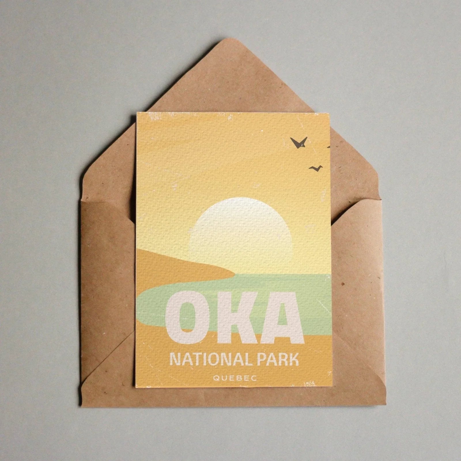 Oka Quebec National Park Postcard