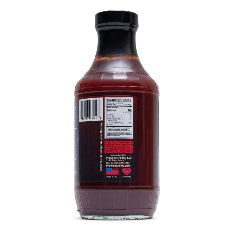 Plowboys Barbeque Sweet 180 Sauce - Image 2