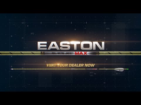 Easton Archery 5MM FMJ MAX Fletched Arrows With Hit Inserts - 6 Pack