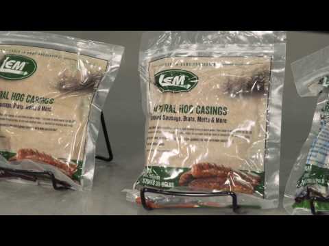 LEM Mahogany Smoked Collagen Casing
