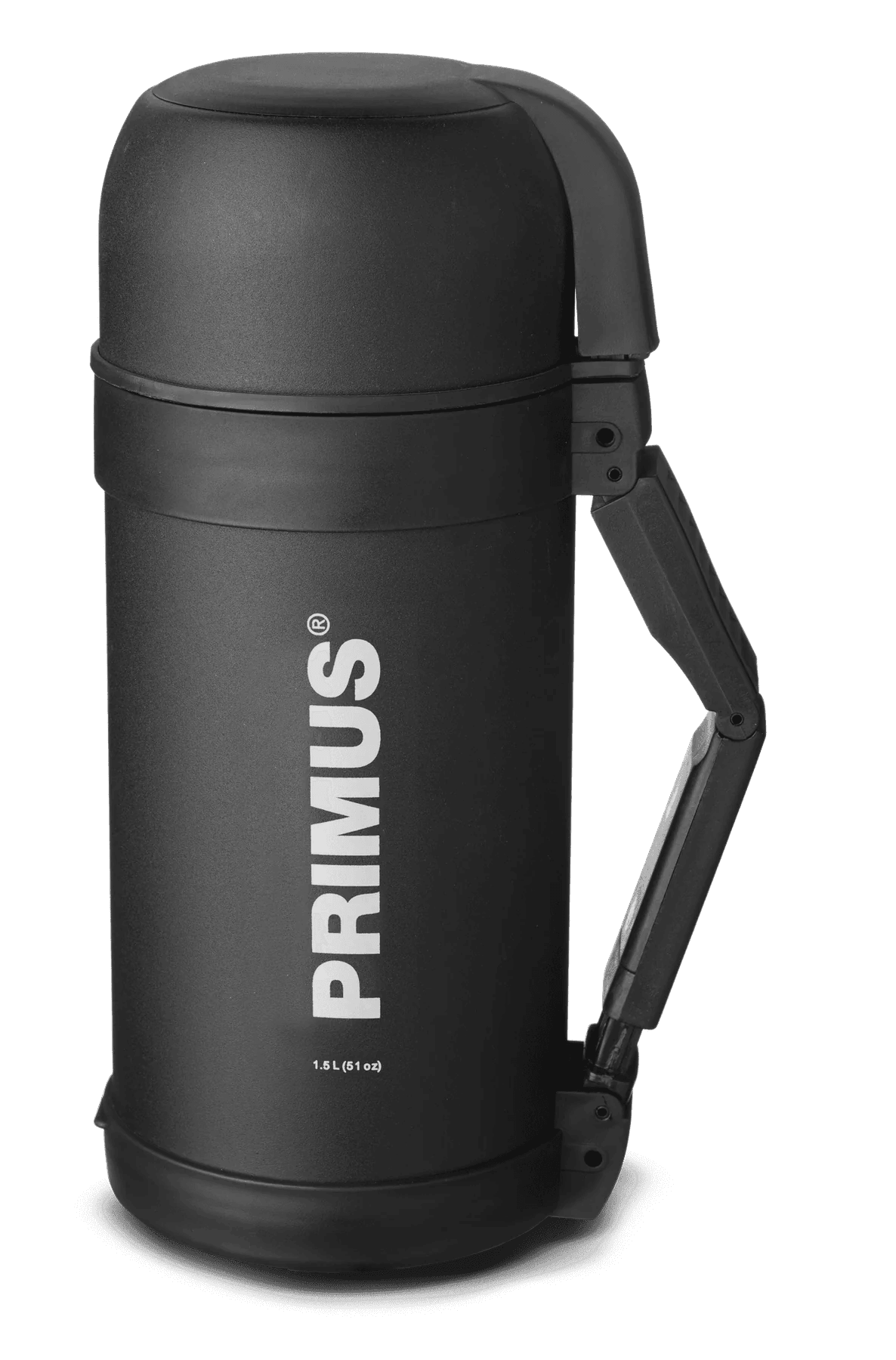 Primus black 1.5L food vacuum bottle with handle for outdoor sports