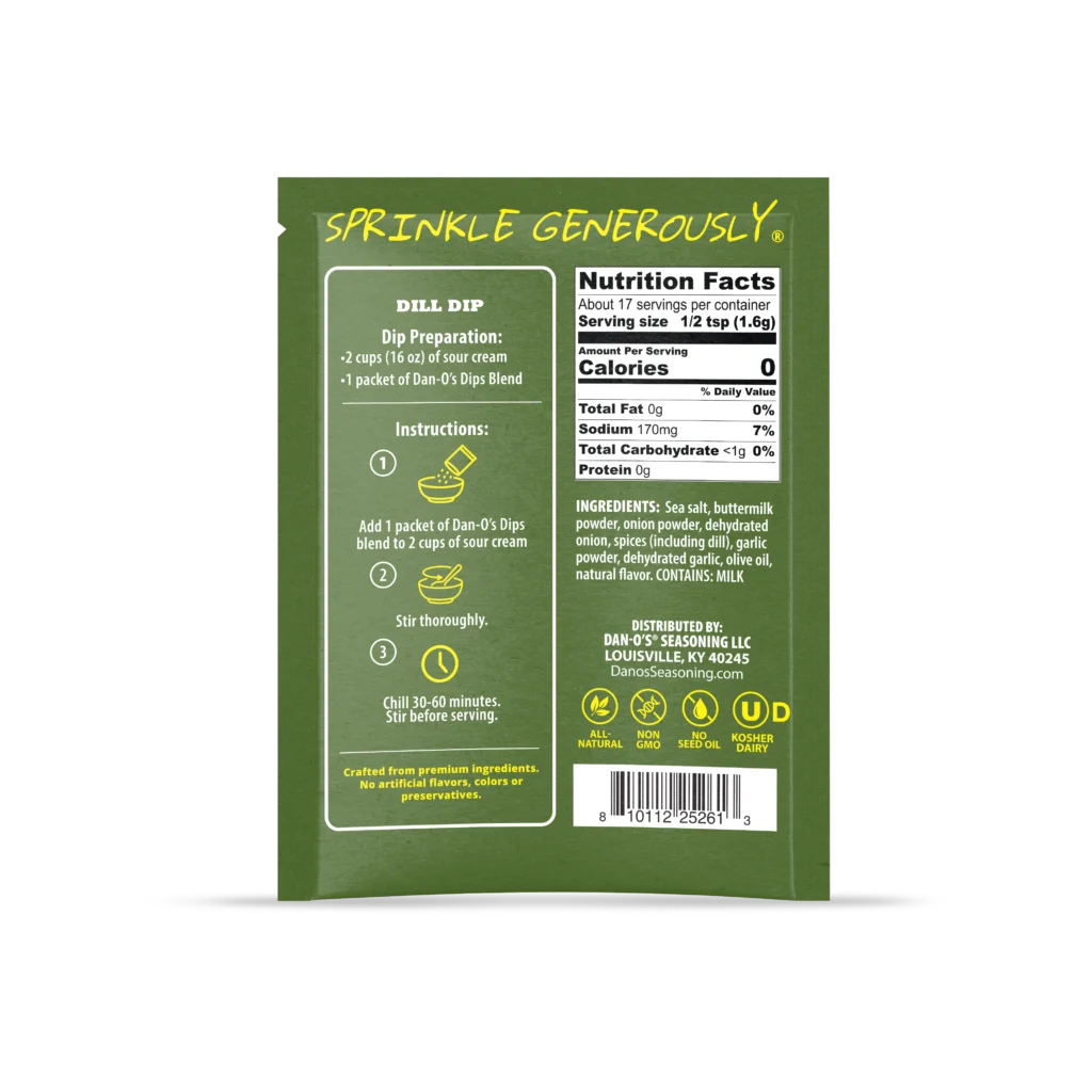 Dan‑O’s Dill Dip Mix Packet - Image 2