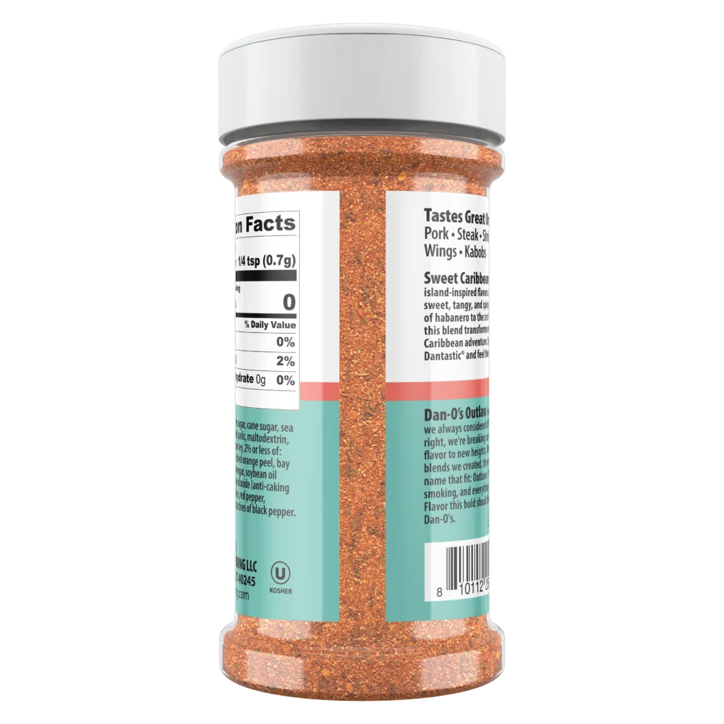 Dan‑O’s Outlaw Sweet Caribbean™ Seasoning - Image 3