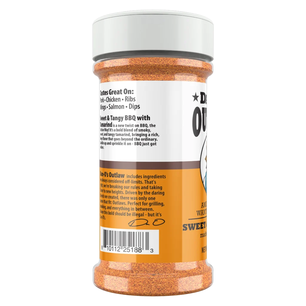 Dan‑O’s Outlaw Sweet & Tangy BBQ Seasoning Made With Tamarind - Image 4