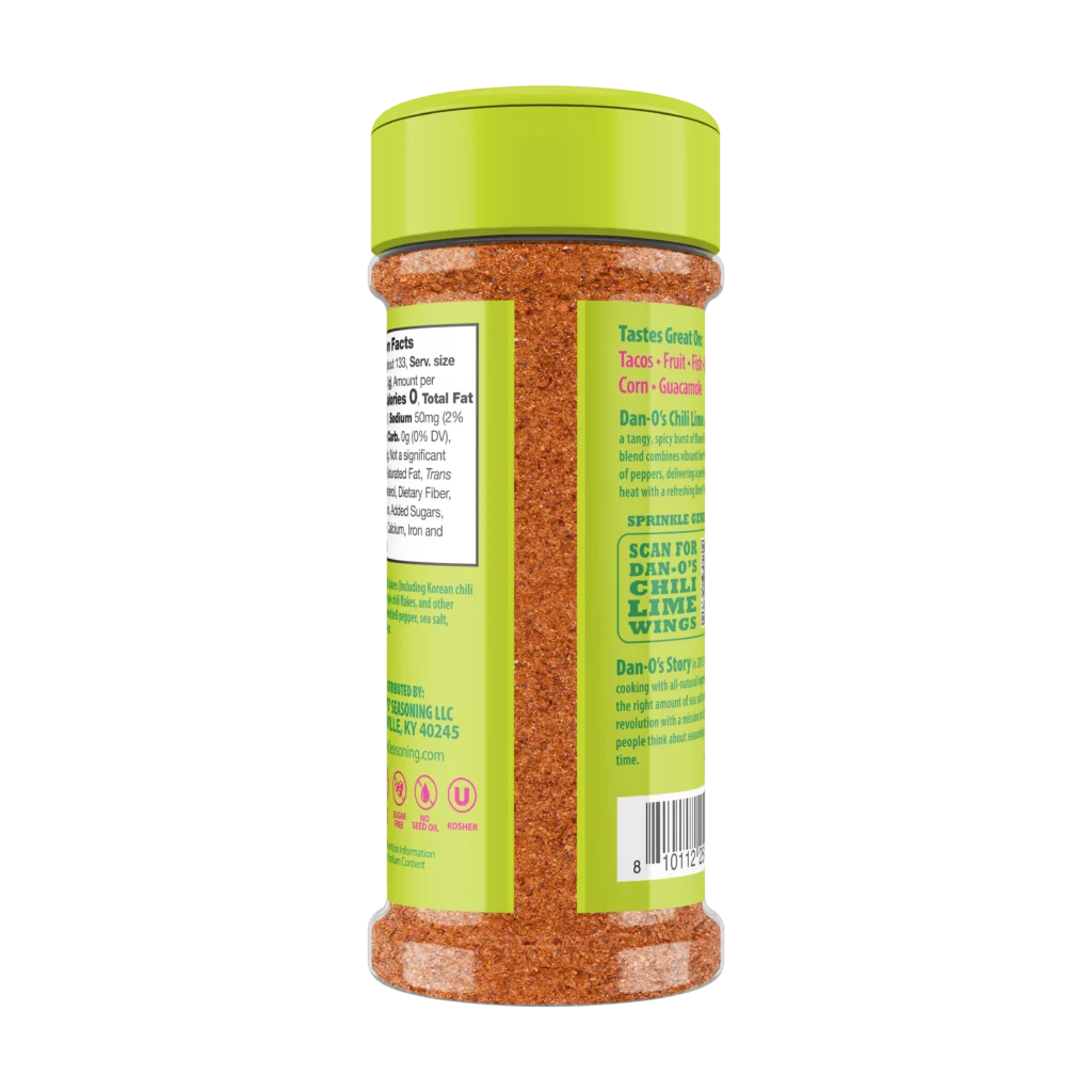 Dan‑O’s Premium Blend Chili Lime Seasoning - Image 3