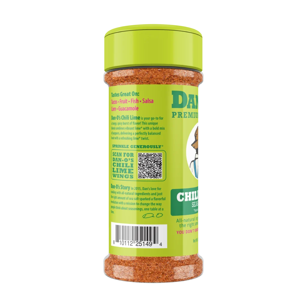 Dan‑O’s Premium Blend Chili Lime Seasoning - Image 4