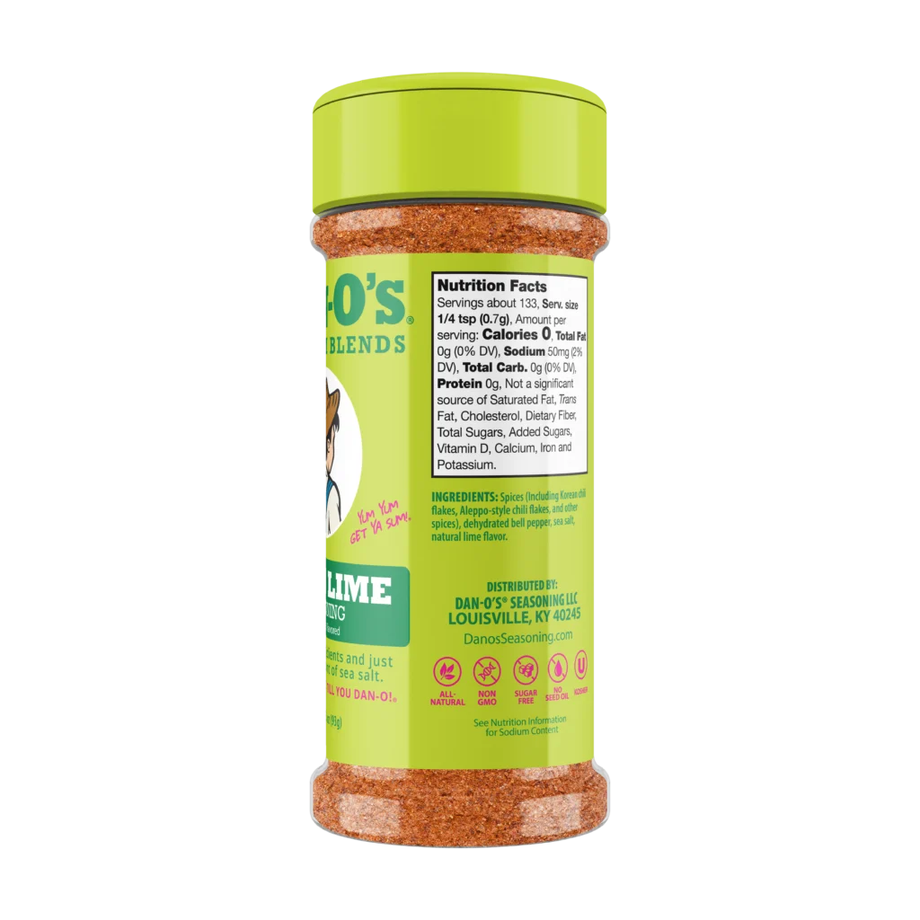 Dan‑O’s Premium Blend Chili Lime Seasoning - Image 2