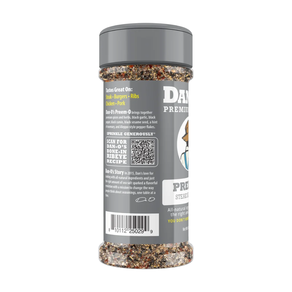 Dan‑O’s Premium Blend Preem-O Seasoning - Image 4