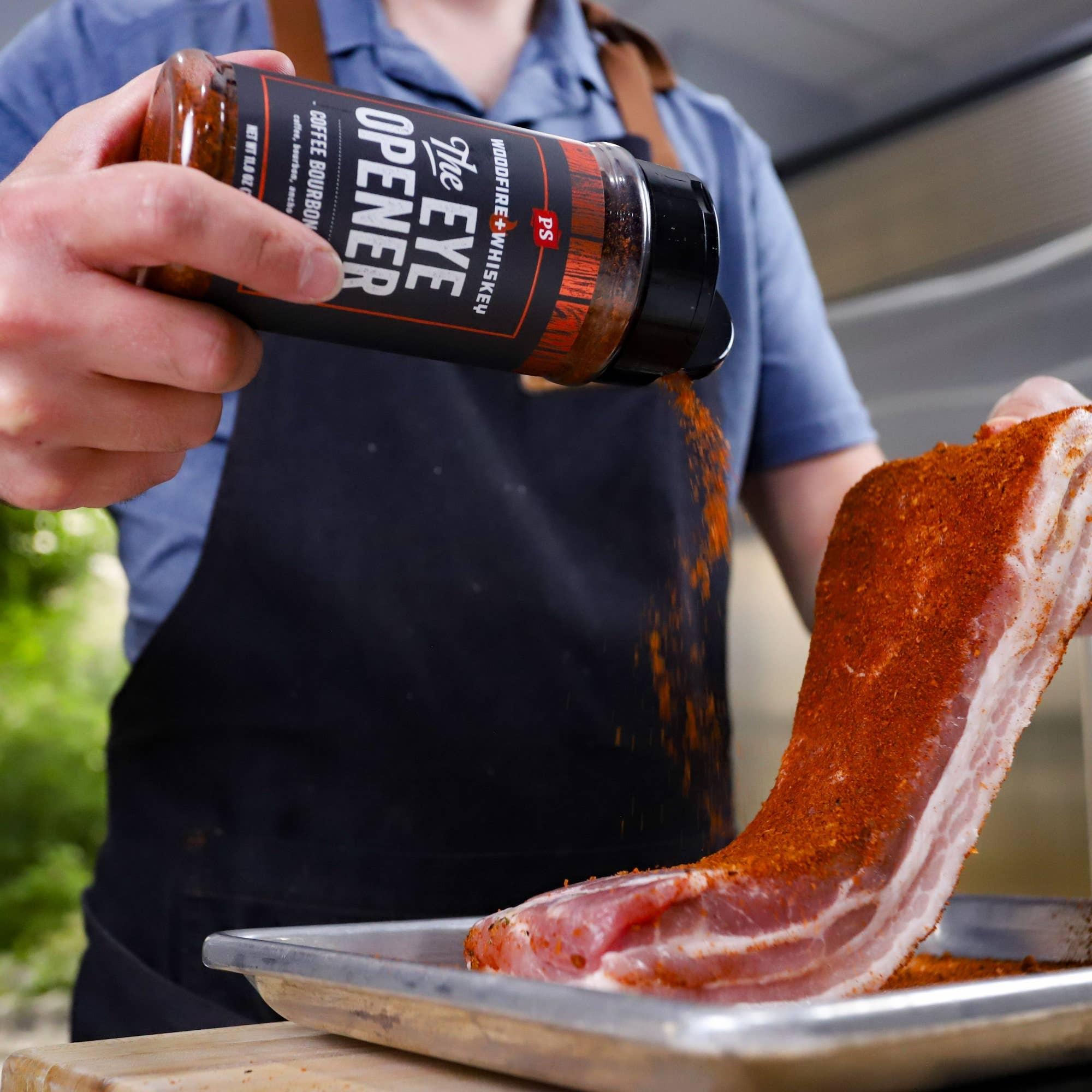 PS Seasoning BBQ Rub - Woodfire + Whiskey Coffee Bourbon - Leapfrog Outdoor Sports and Apparel