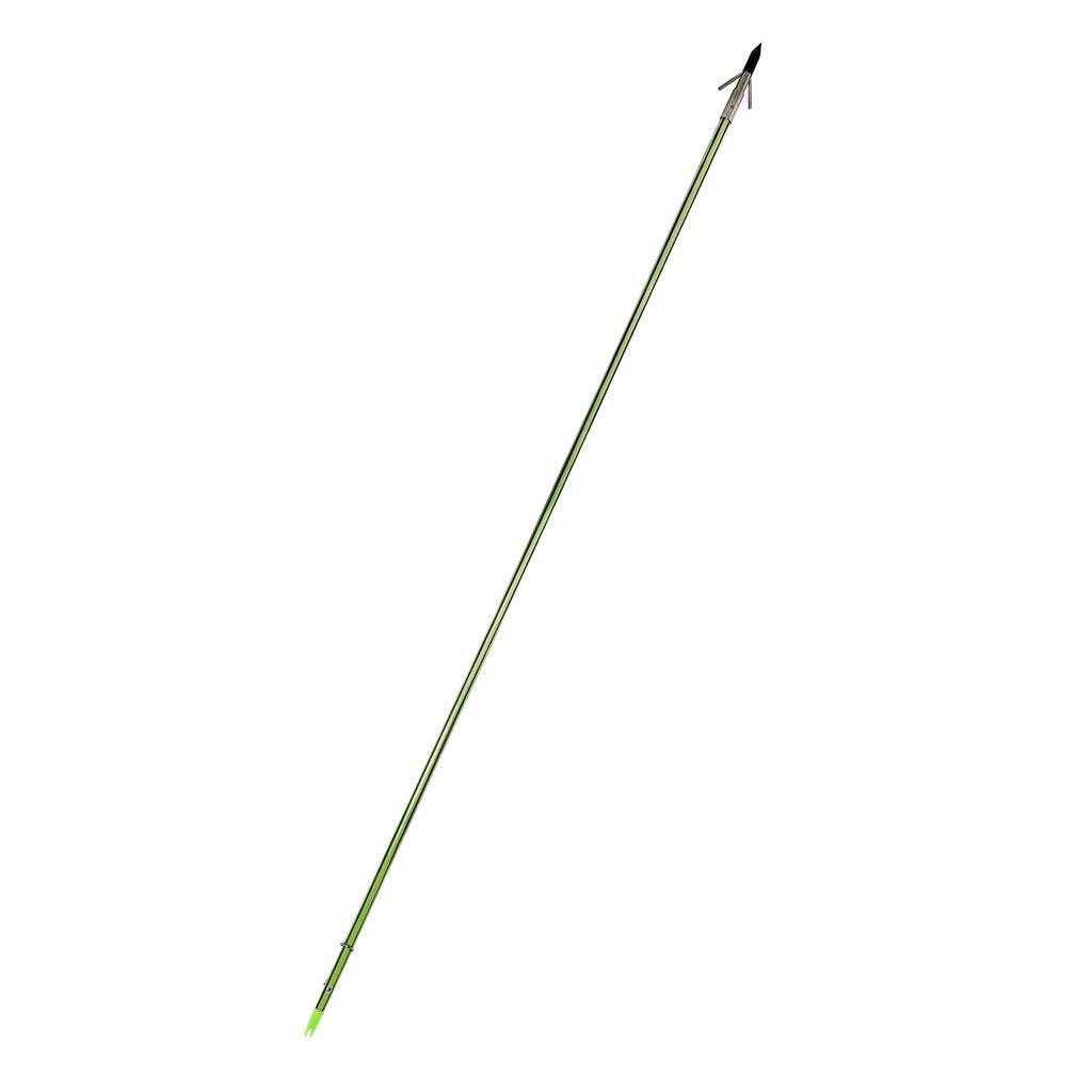 PSE Archery Fishstick carbon fishing arrow with barbed tip on white background