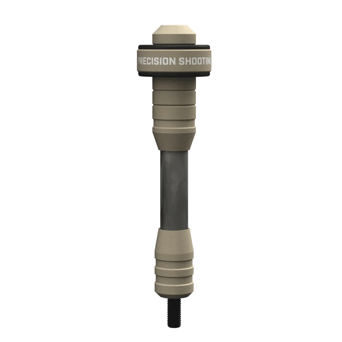 PSE Archery Killshok stabilizer for bows, tan and black outdoor sports accessory