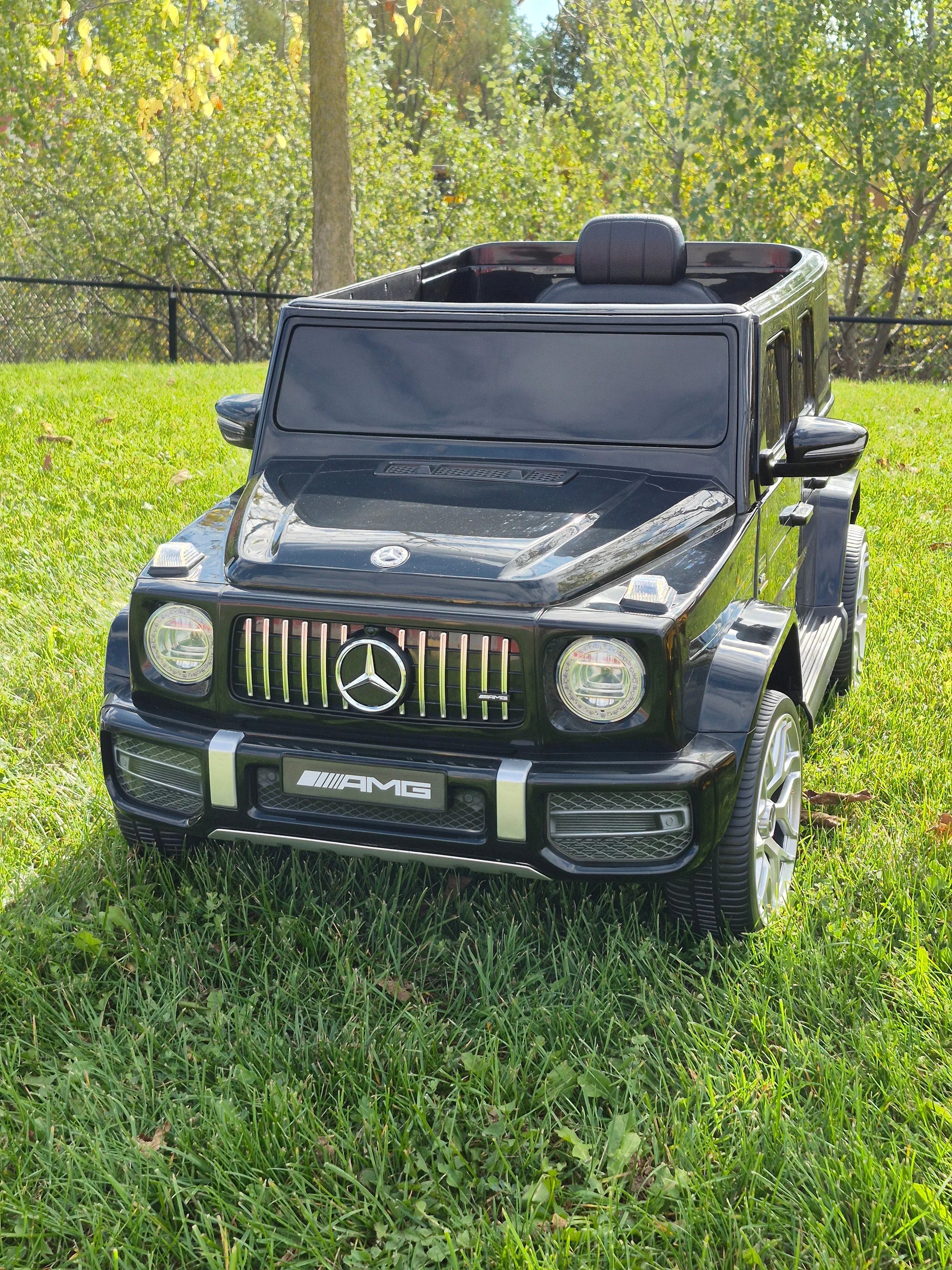 2026 Mercedes Benz G63 AMG 12V G Wagon Kids Ride On Car with Remote Control