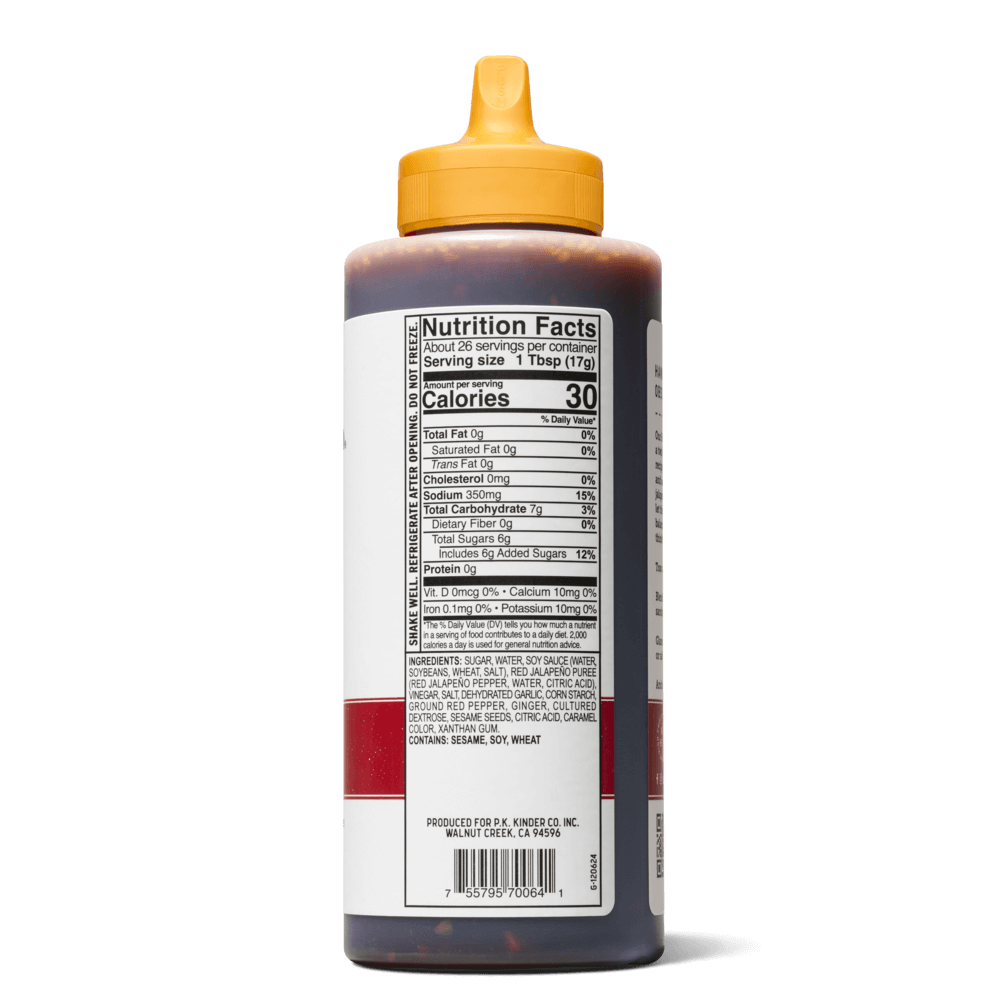 Kinder's Hot Teriyaki Wing Sauce, 15.5oz