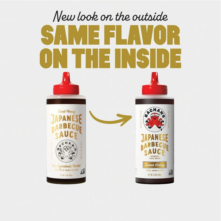 Bachan's Sweet Honey Japanese Barbecue Sauce