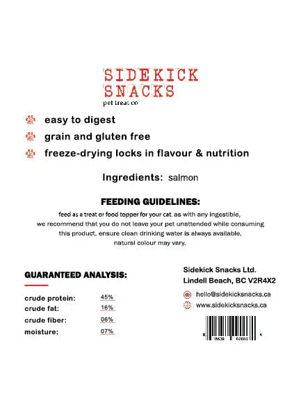 Sidekick Snacks Salmon Savours