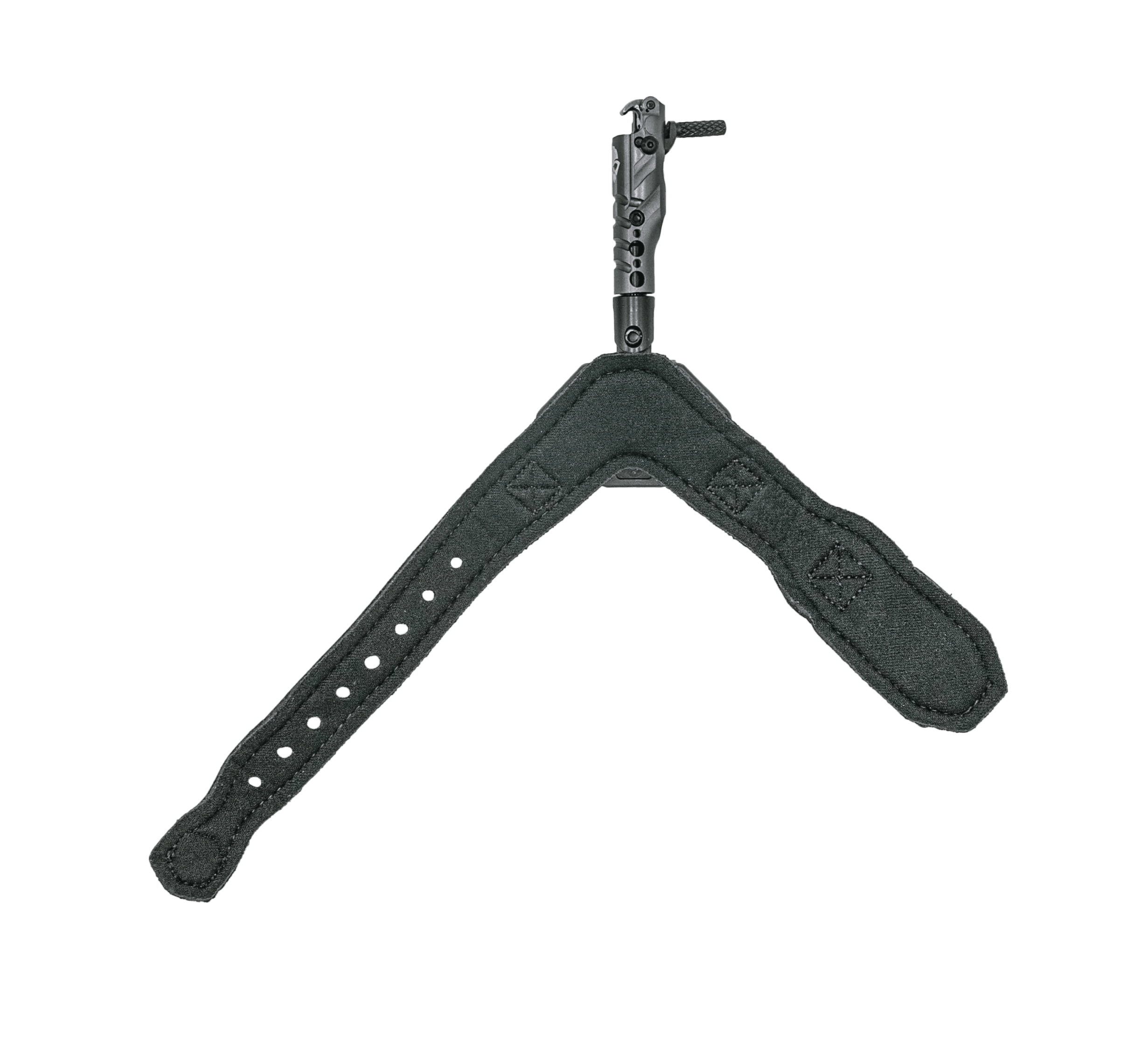 Scott Archery Ghost Release black wrist strap archery release aid on white background