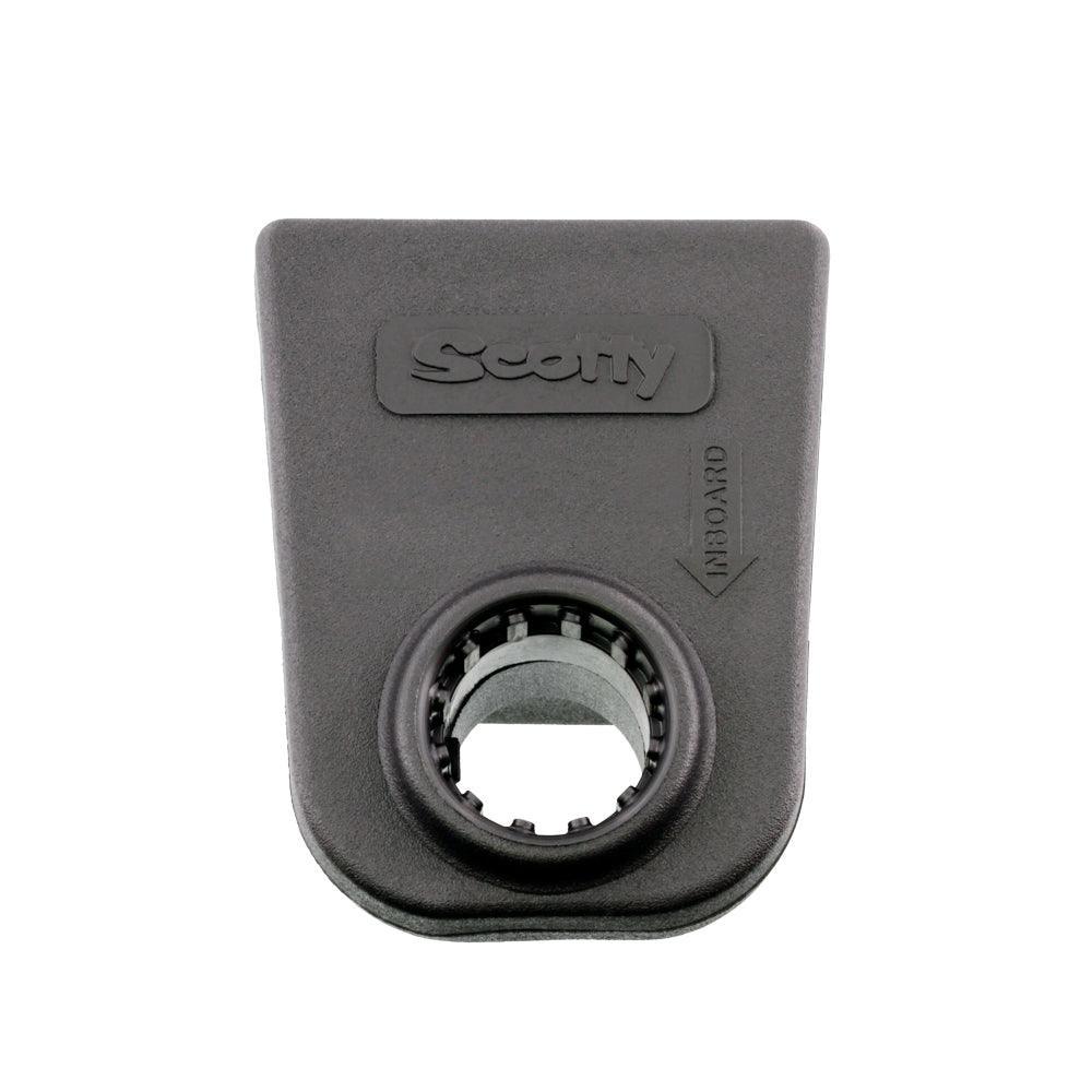 Scotty 1-1/4 square rail mount in black plastic for outdoor sports equipment