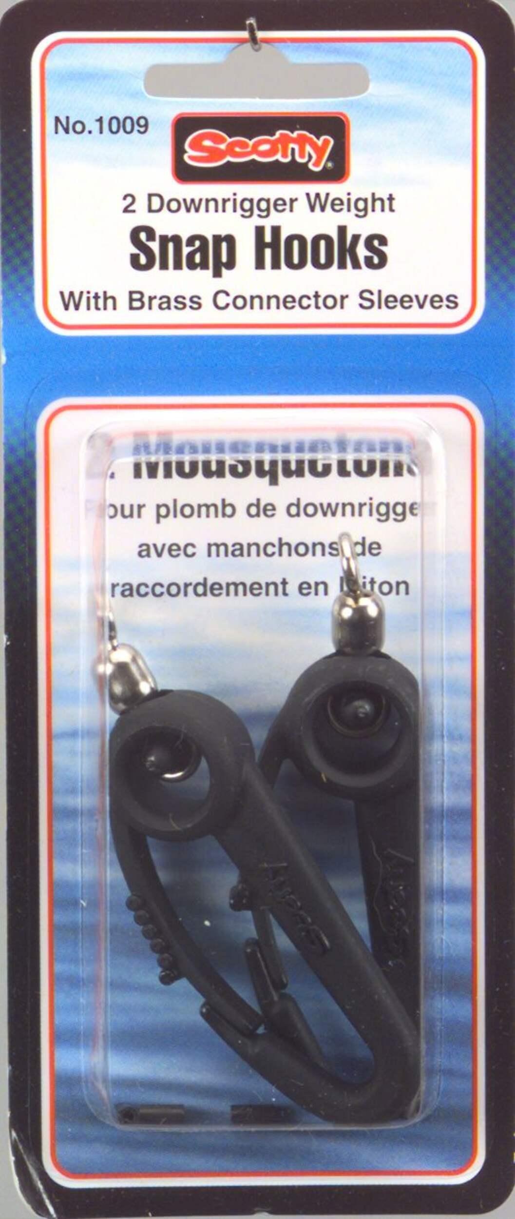 Scotty Downrigger Weight Swivel Hooks - 2 Pack