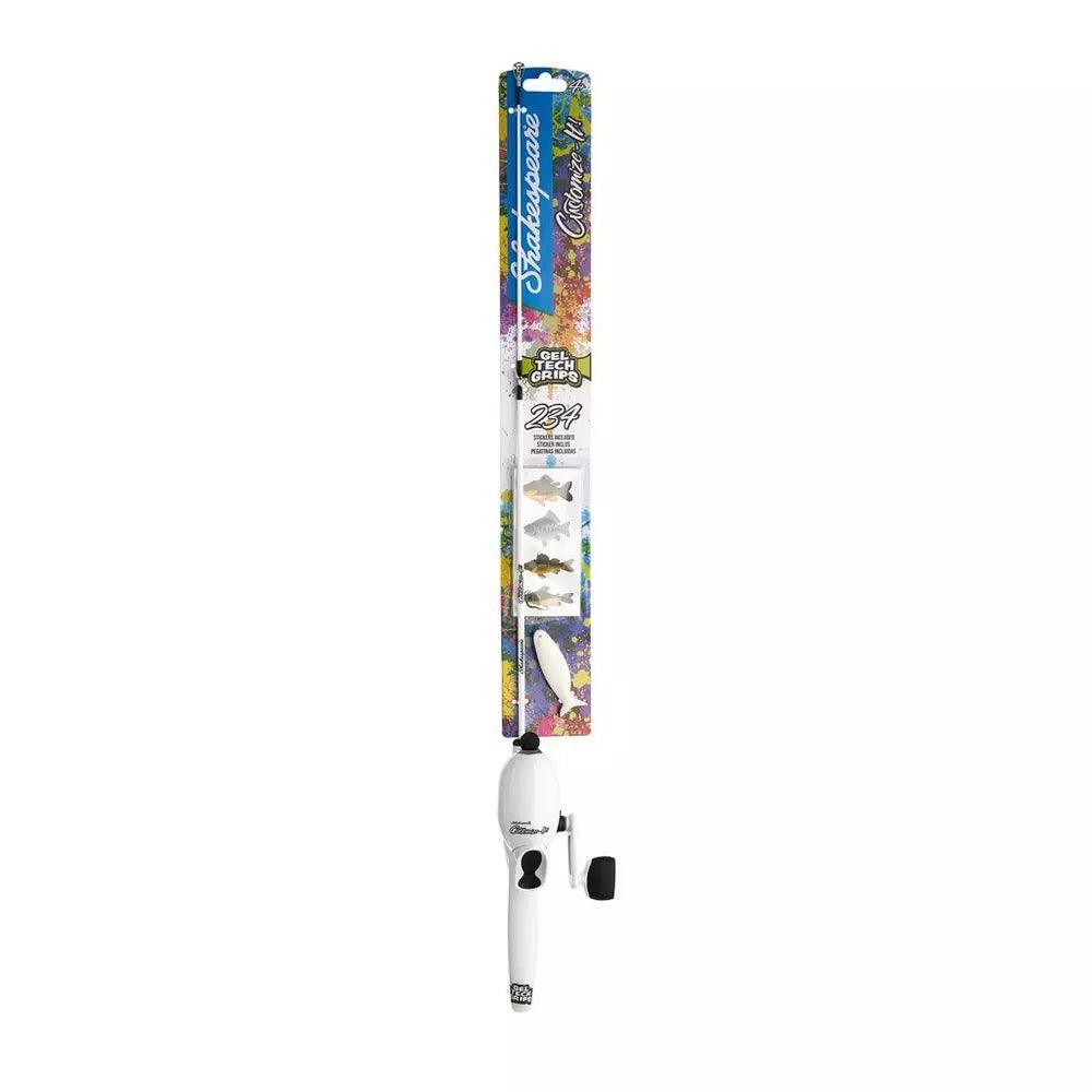 Shakespeare Kids Customize It Advanced Kit fishing rod in colorful packaging