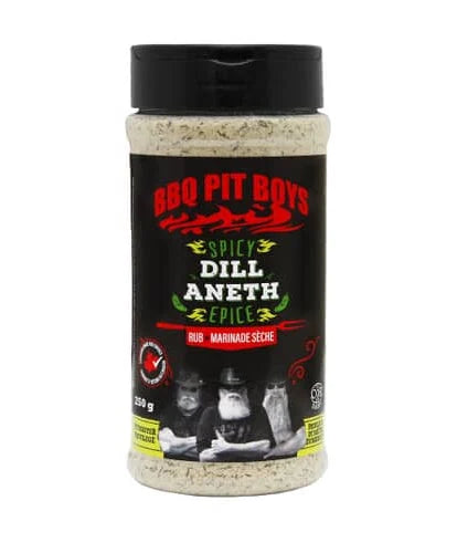 BBQ Pit Boys Spicy Dill BBQ Rub – 250 g