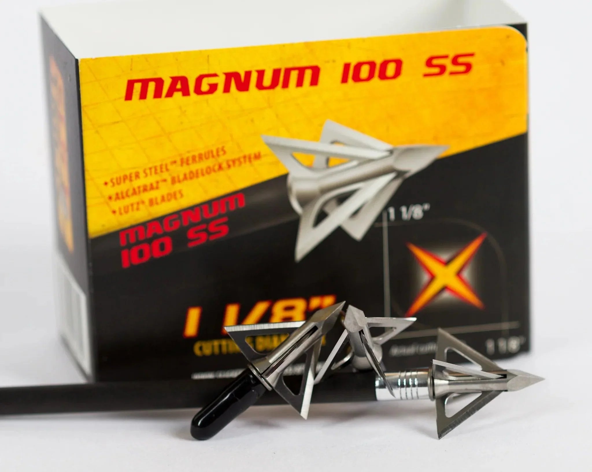 Slick Trick Archery Pro Series Magnum Broadheads (Stainless Steel) - 3 Pack