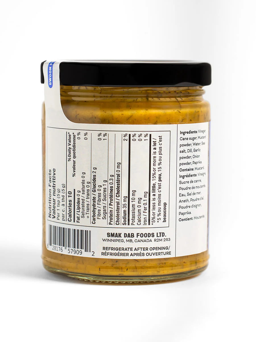 Smak Dab Hot & Sweet Dill Mustard | Leapfrog Outdoor