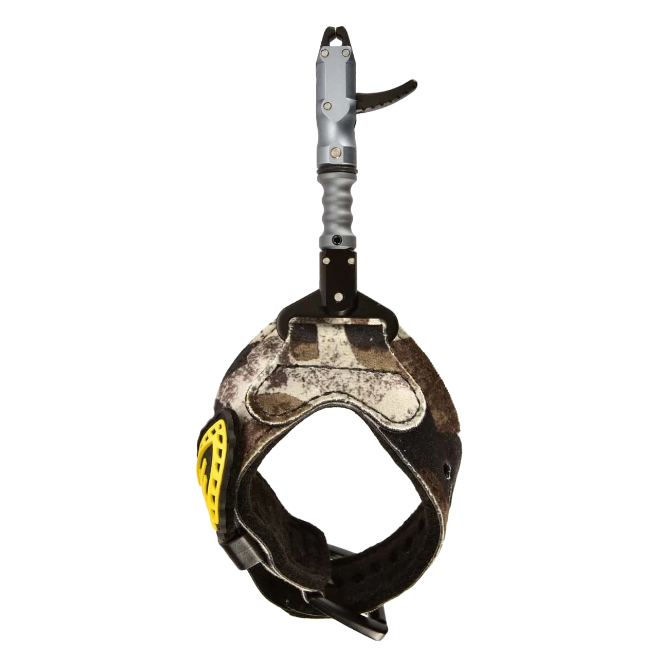 TruFire Spark PTC wrist release with Push-to-Close jaws and Extreme-style buckle wrist strap