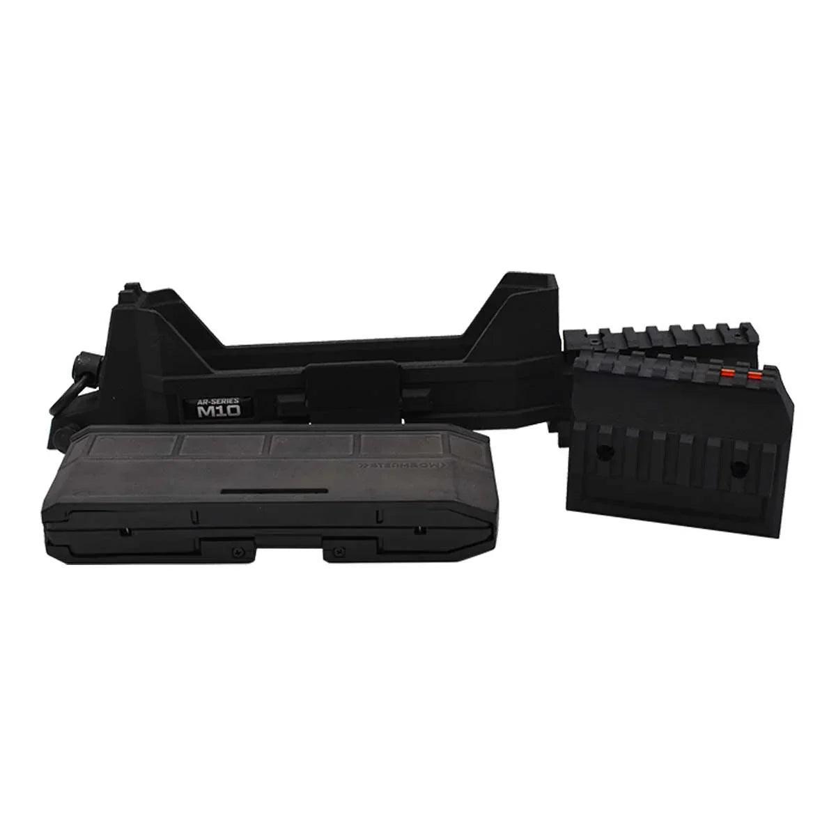 Steambow AR Series M10 crossbow upper black accessory with picatinny rail