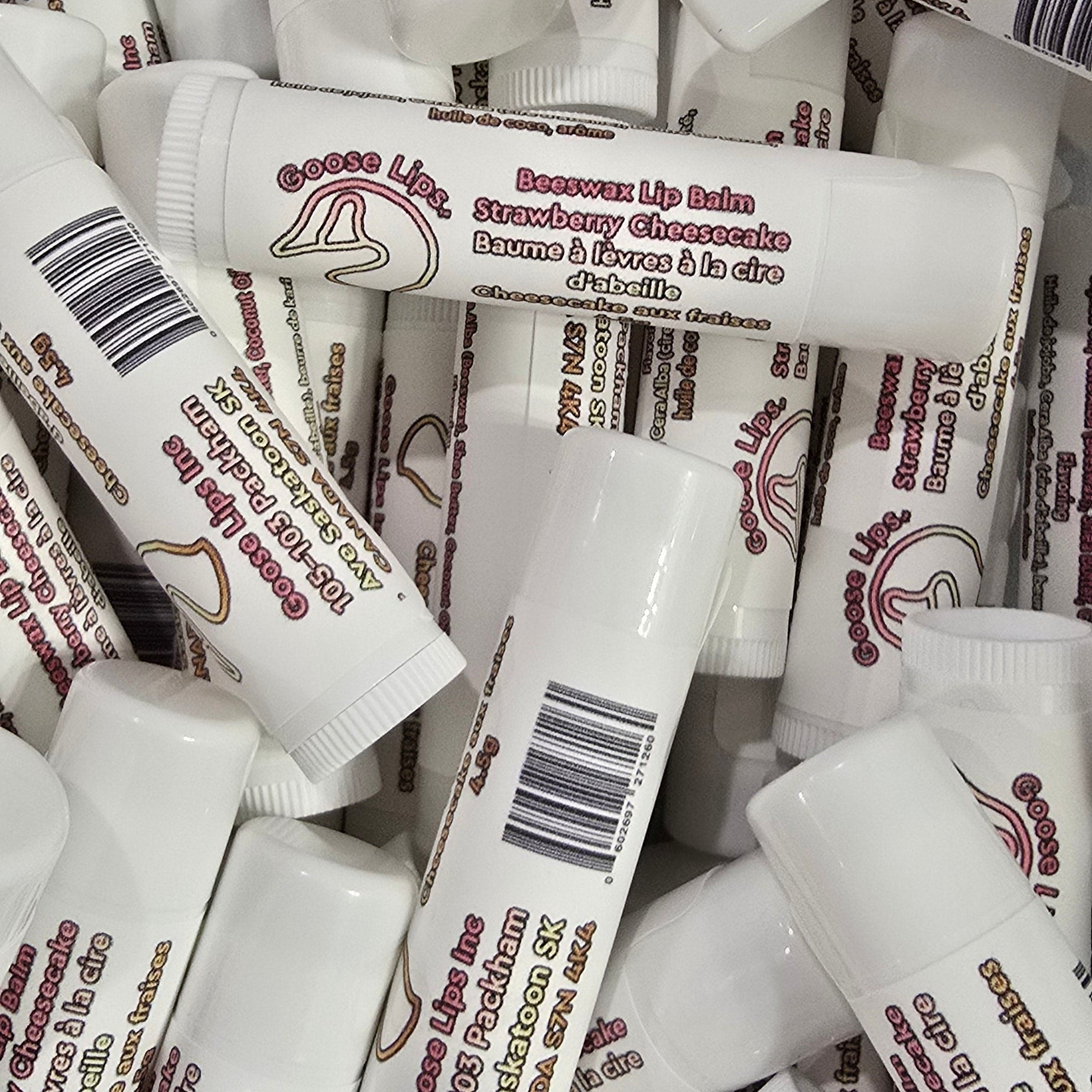 GooseLips Strawberry Cheesecake Lip Balm (Buy 3 Get 2 Free)