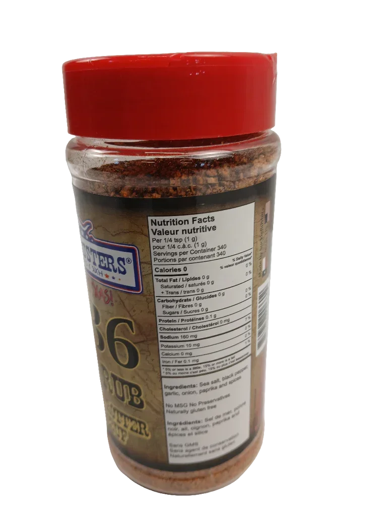 Sucklebusters 1836 Beef Rub 340g