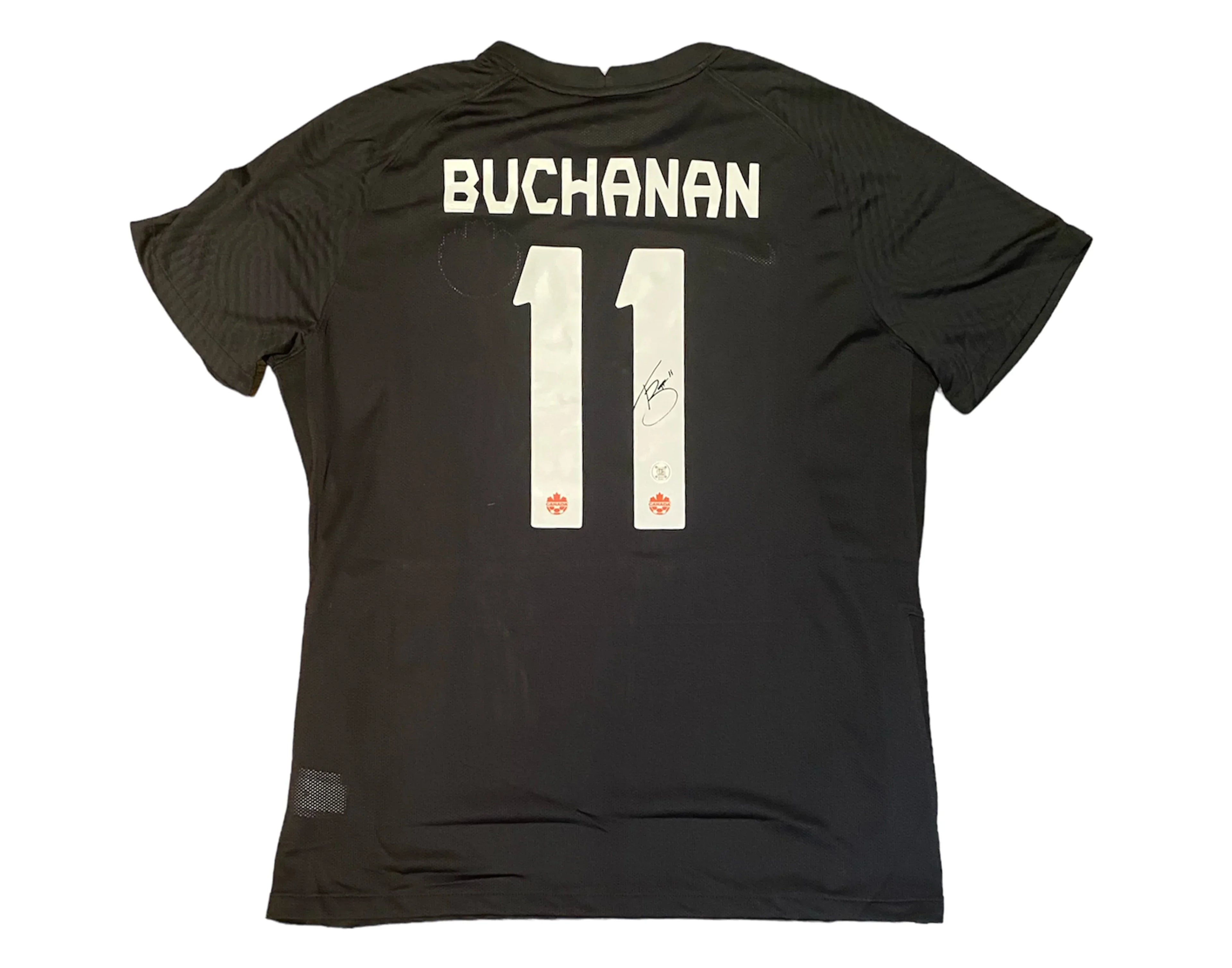 Tajon Buchanan Autographed Canada Men's National Team Nike Replica Jersey