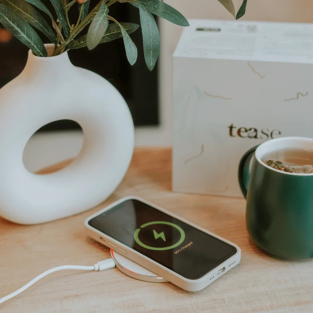 Tease Smart Heated Mug Kit 2.0 with Wireless Charger